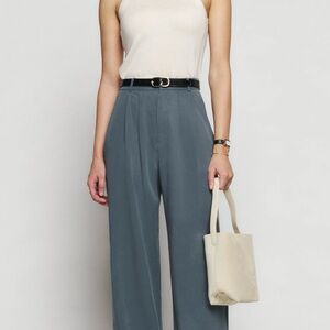 Reformation Slate Blue/Gray Women's Trousers